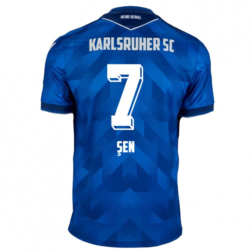 Danxen Herren Metin Şen #7 Blau Weiß Heimtrikot Trikot 2025/26 T-Shirt Schweiz