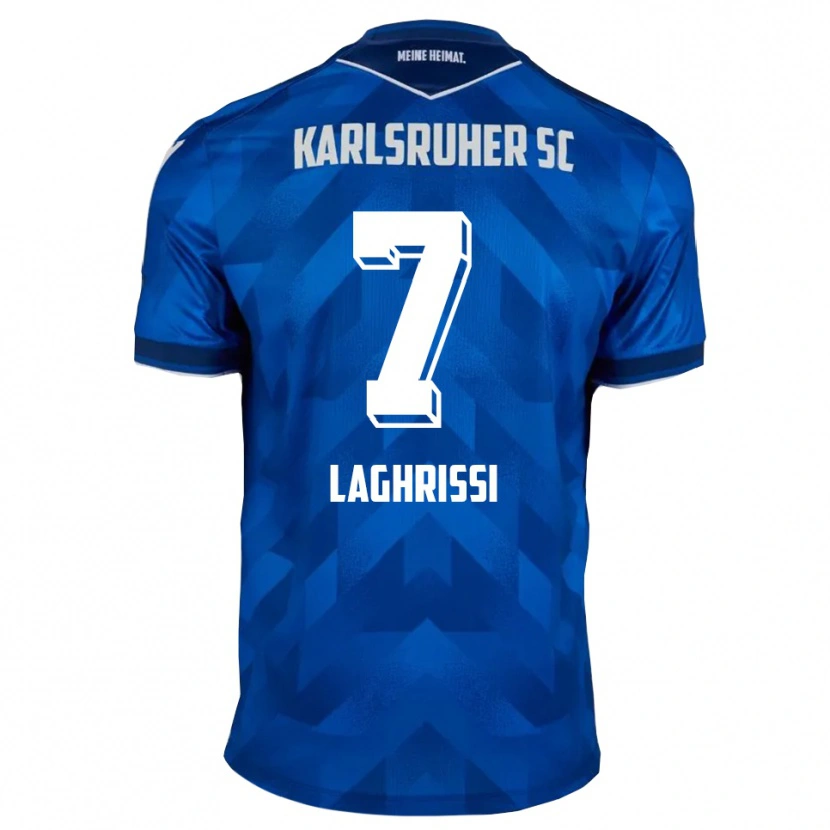 Danxen Herren Eymen Laghrissi #7 Blau Weiß Heimtrikot Trikot 2025/26 T-Shirt Schweiz