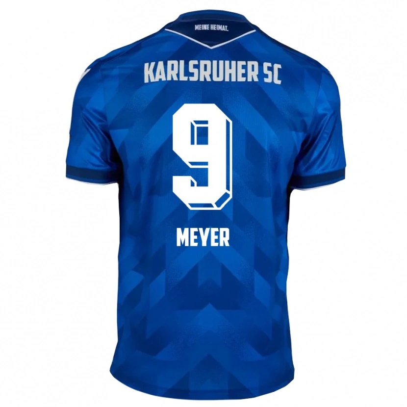 Danxen Herren John Meyer #9 Blau Weiß Heimtrikot Trikot 2025/26 T-Shirt Schweiz