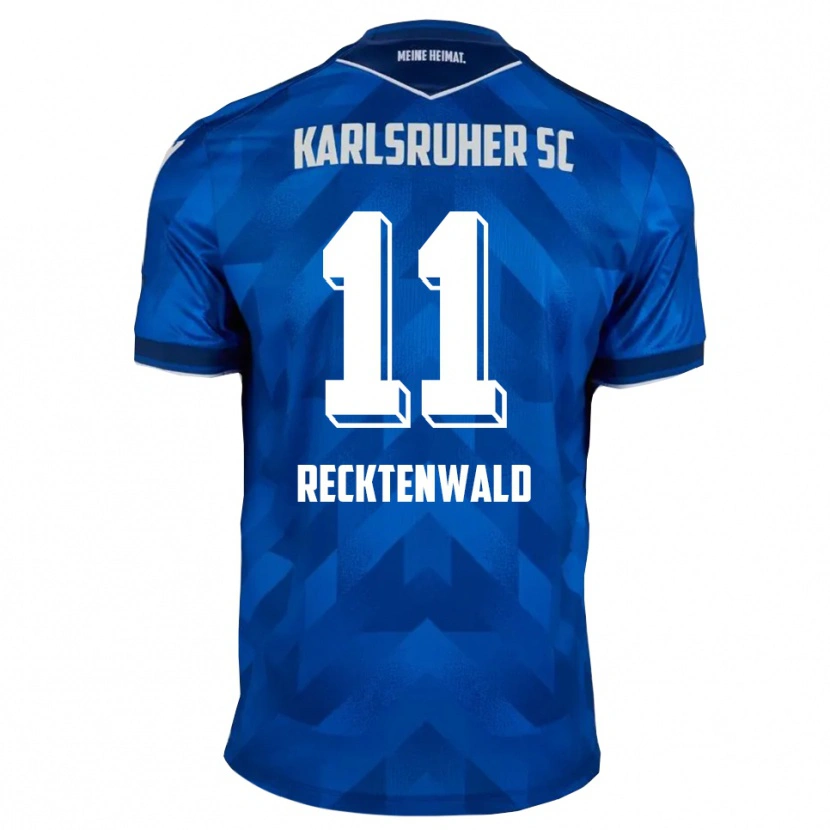 Danxen Herren Frederik Recktenwald #11 Blau Weiß Heimtrikot Trikot 2025/26 T-Shirt Schweiz