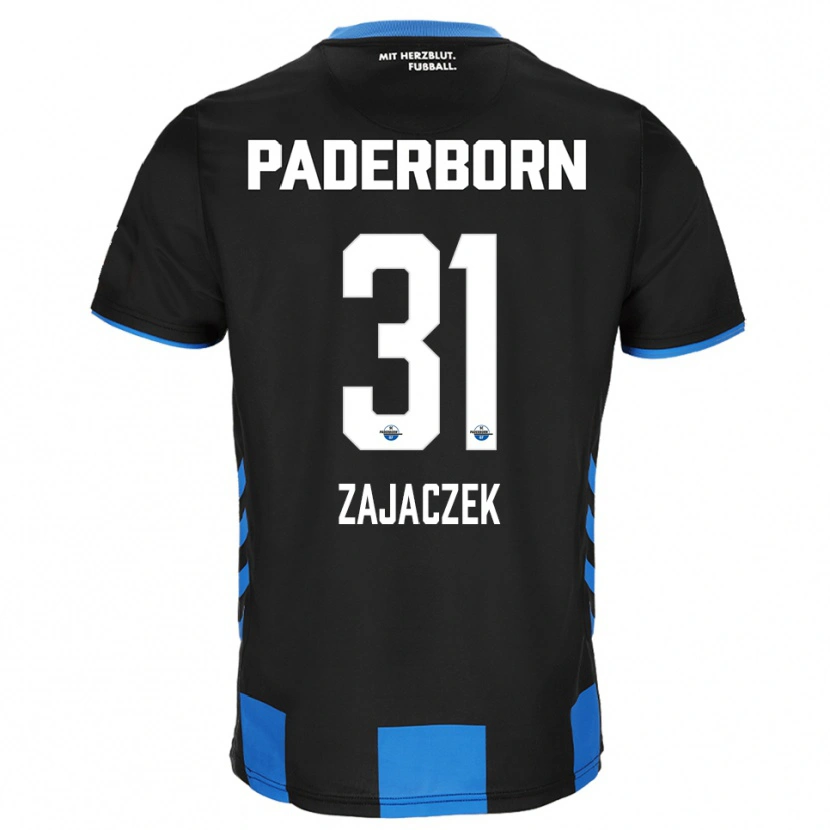 Danxen Herren Arne Zajaczek #31 Schwarz Blau Heimtrikot Trikot 2025/26 T-Shirt Schweiz