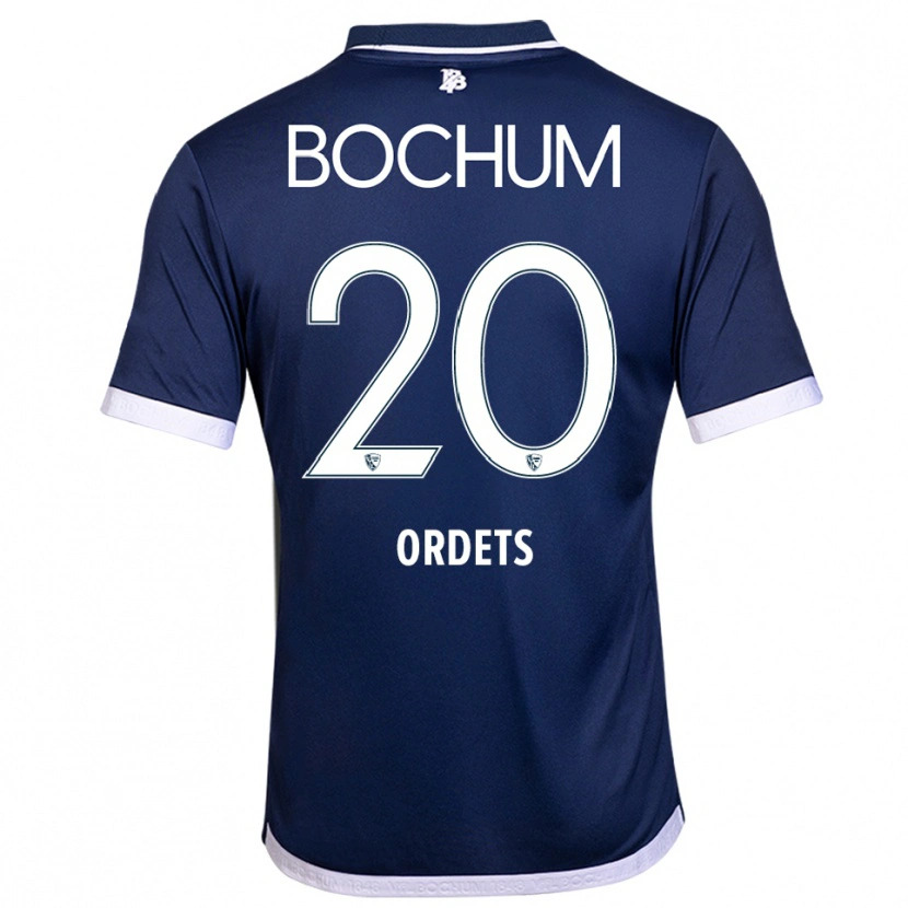 Danxen Herren Ivan Ordets #20 Marineblau Weiß Heimtrikot Trikot 2025/26 T-Shirt Schweiz