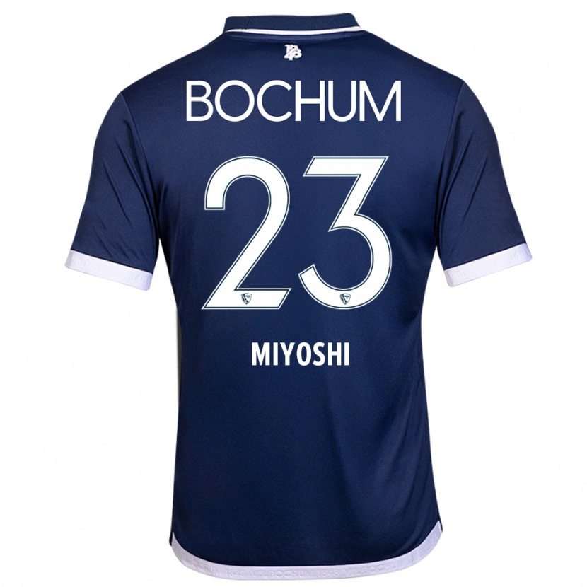 Danxen Herren Koji Miyoshi #23 Marineblau Weiß Heimtrikot Trikot 2025/26 T-Shirt Schweiz