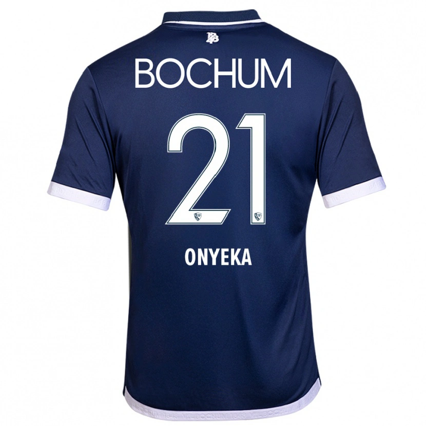 Danxen Herren Francis Onyeka #21 Marineblau Weiß Heimtrikot Trikot 2025/26 T-Shirt Schweiz