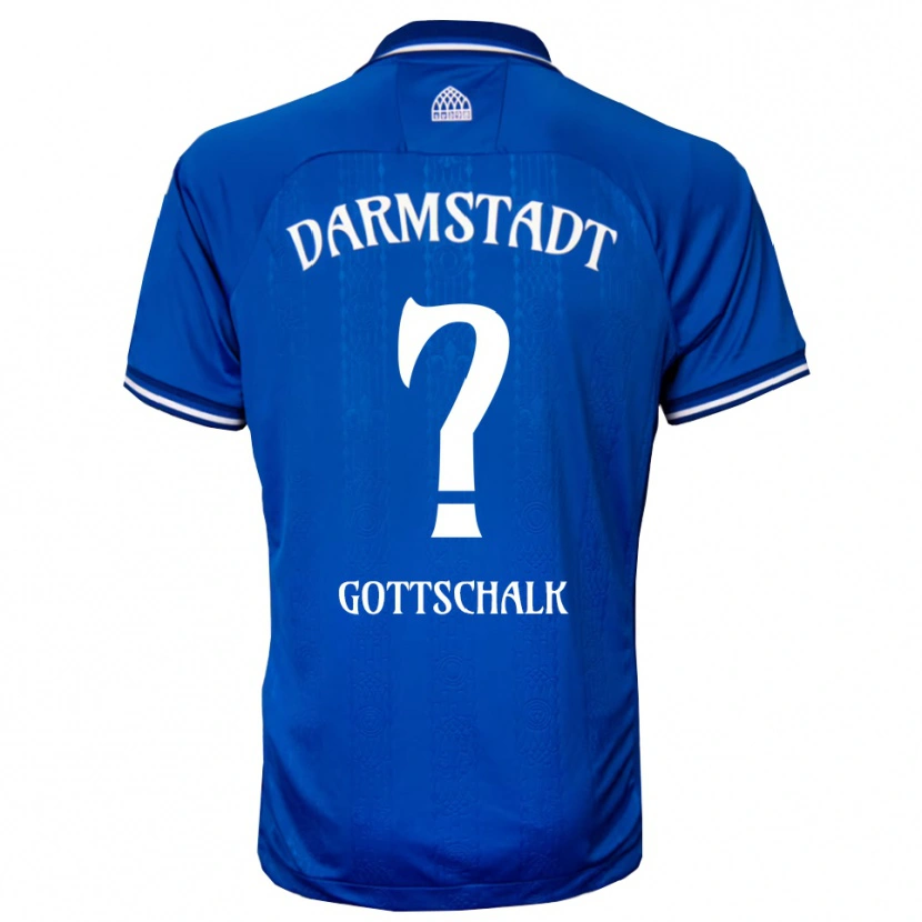 Danxen Herren Tian Gottschalk #0 Blau Weiß Heimtrikot Trikot 2025/26 T-Shirt Schweiz