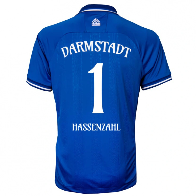 Danxen Herren Leon Hassenzahl #1 Blau Weiß Heimtrikot Trikot 2025/26 T-Shirt Schweiz