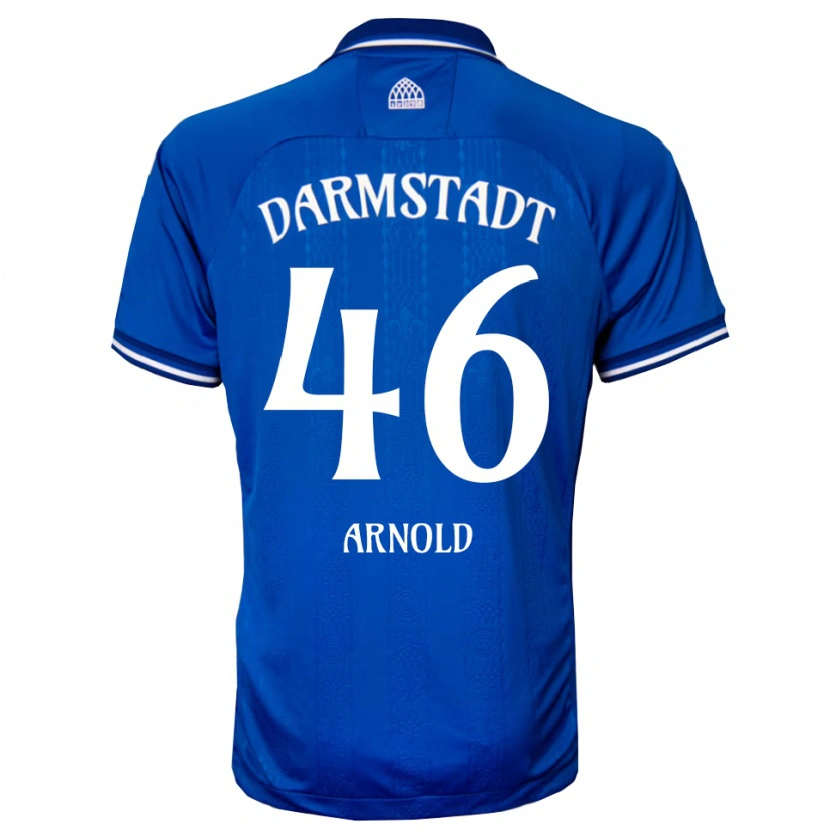 Danxen Herren Tim Arnold #46 Blau Weiß Heimtrikot Trikot 2025/26 T-Shirt Schweiz