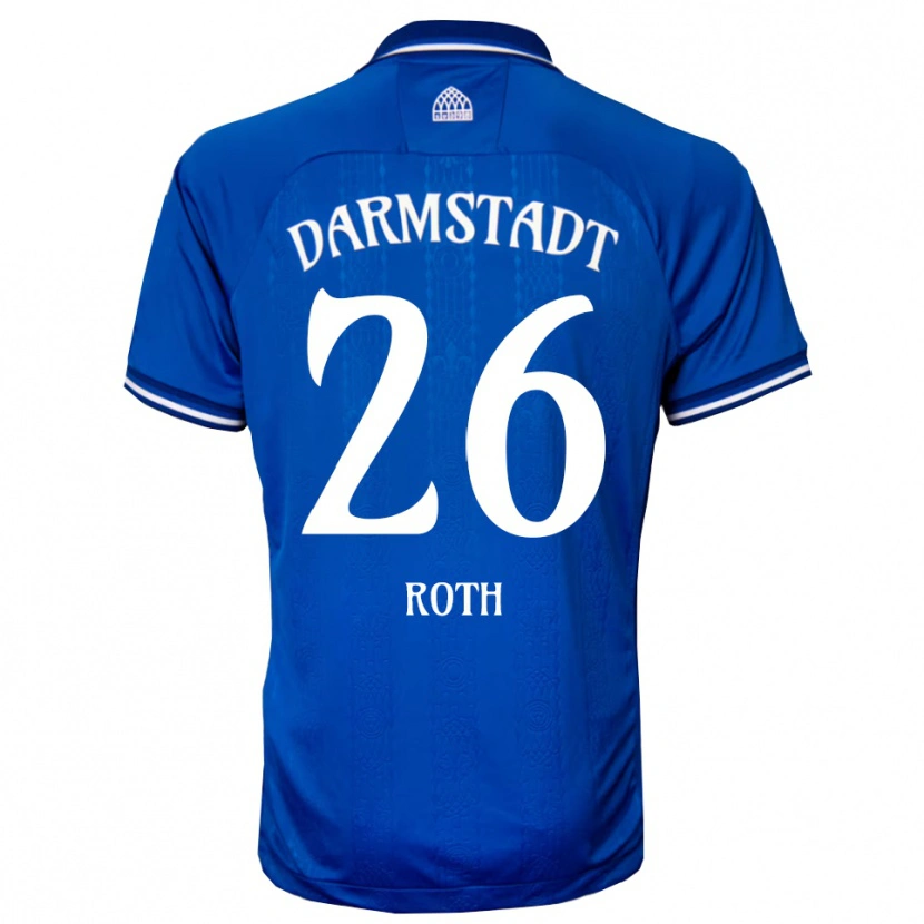 Danxen Herren Maximilian Roth #26 Blau Weiß Heimtrikot Trikot 2025/26 T-Shirt Schweiz