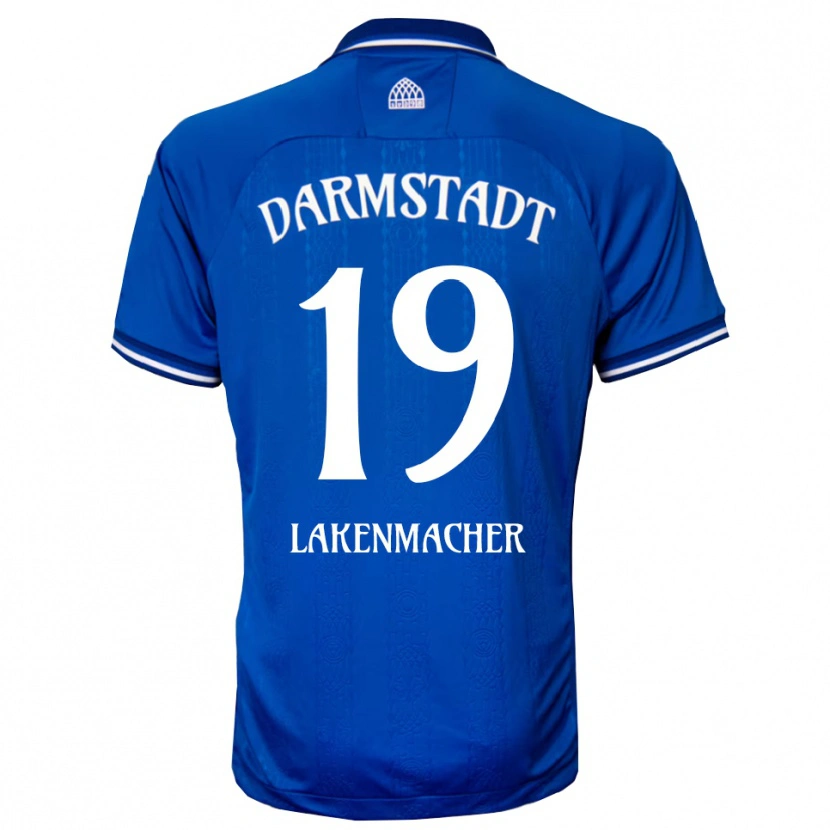 Danxen Herren Fynn Lakenmacher #19 Blau Weiß Heimtrikot Trikot 2025/26 T-Shirt Schweiz