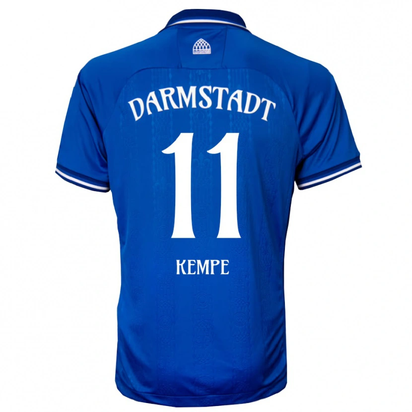 Danxen Herren Tobias Kempe #11 Blau Weiß Heimtrikot Trikot 2025/26 T-Shirt Schweiz