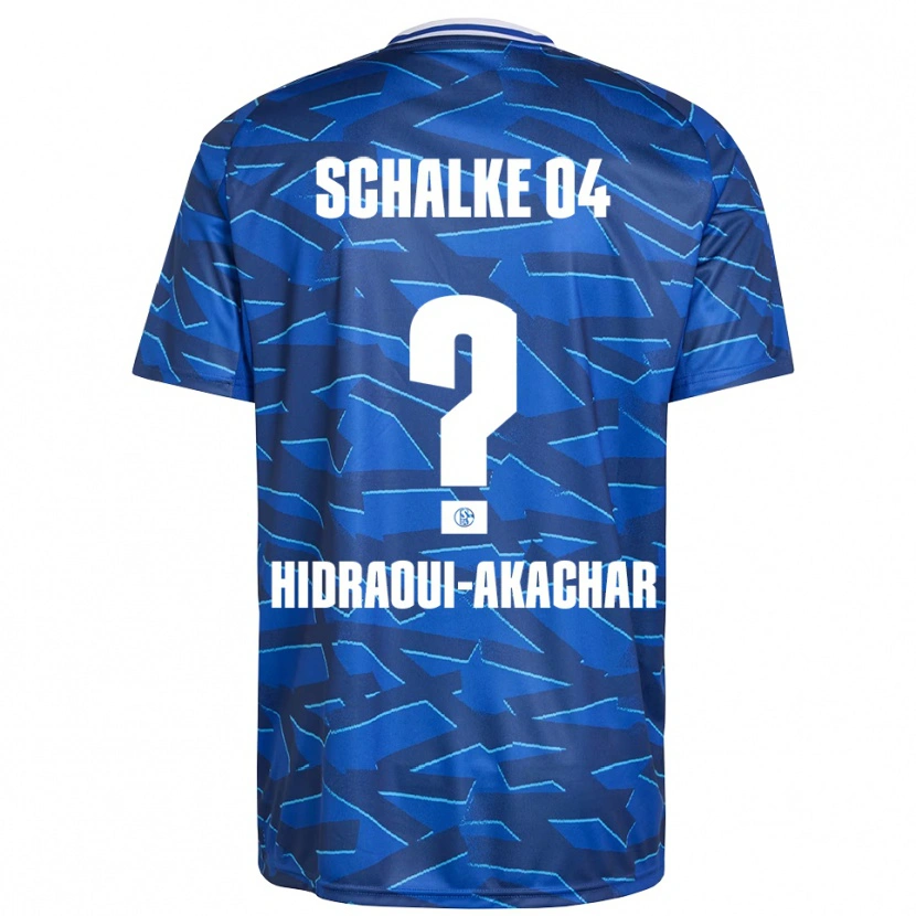 Danxen Herren Yassin Hidraoui-Akachar #0 Königsblau Weiß Heimtrikot Trikot 2025/26 T-Shirt Schweiz