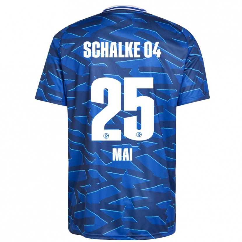 Danxen Herren Carolin Mai #25 Königsblau Weiß Heimtrikot Trikot 2025/26 T-Shirt Schweiz