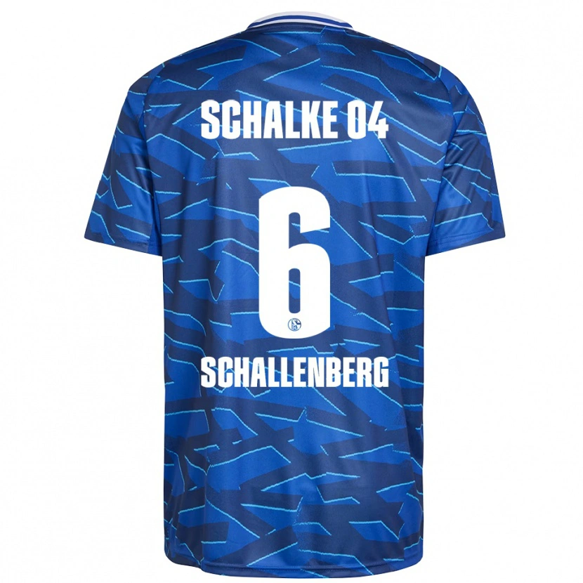 Danxen Herren Ron Schallenberg #6 Königsblau Weiß Heimtrikot Trikot 2025/26 T-Shirt Schweiz
