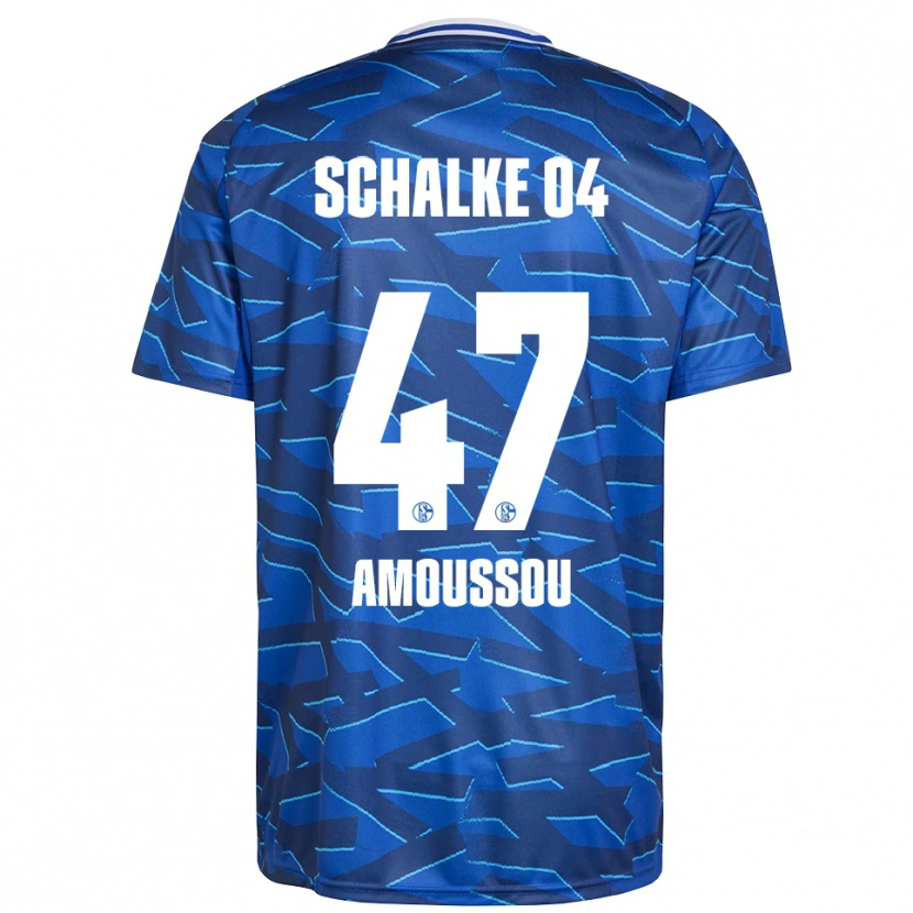 Danxen Herren Zaid Tchibara #47 Königsblau Weiß Heimtrikot Trikot 2025/26 T-Shirt Schweiz