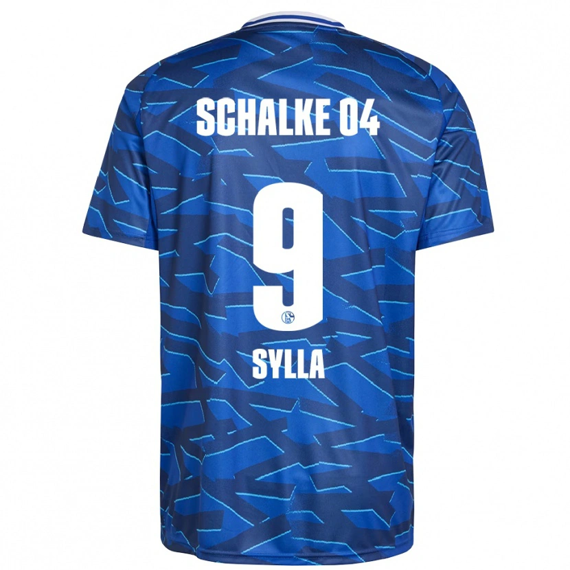 Danxen Herren Moussa Sylla #9 Königsblau Weiß Heimtrikot Trikot 2025/26 T-Shirt Schweiz