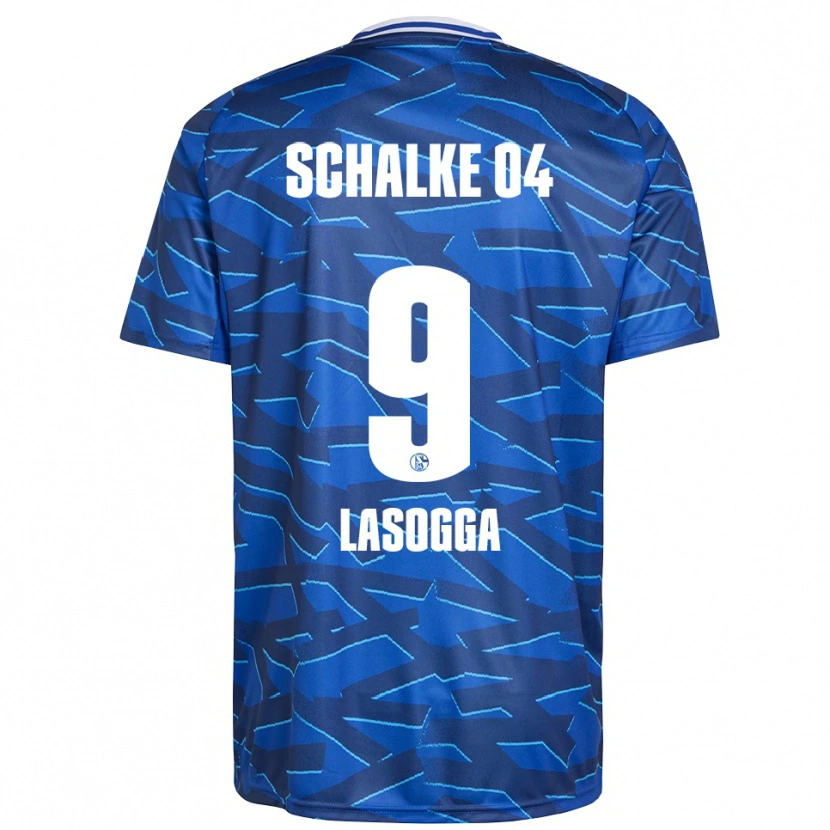 Danxen Herren Pierre-Michel Lasogga #9 Königsblau Weiß Heimtrikot Trikot 2025/26 T-Shirt Schweiz
