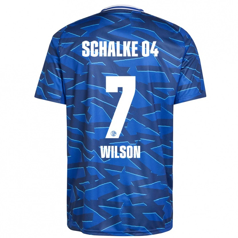 Danxen Herren Clinton Wilson #7 Königsblau Weiß Heimtrikot Trikot 2025/26 T-Shirt Schweiz