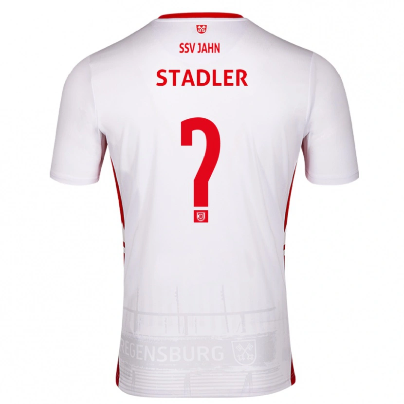 Danxen Herren Sebastian Stadler #0 Weiß Rot Heimtrikot Trikot 2025/26 T-Shirt Schweiz