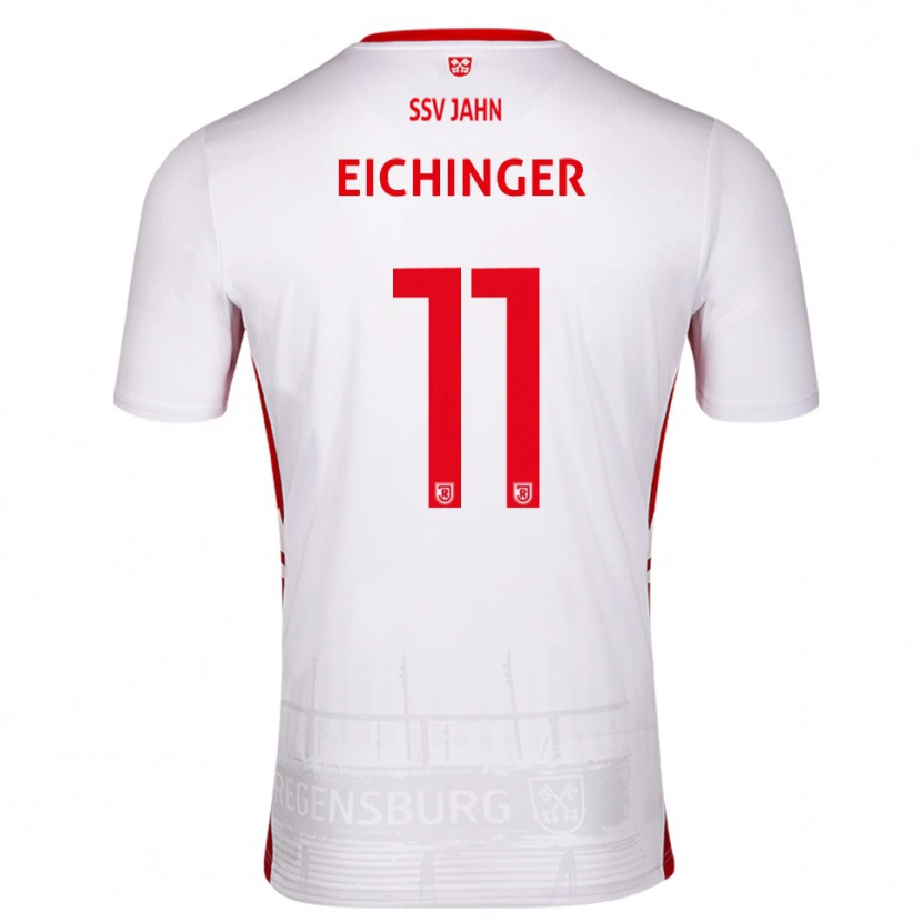 Danxen Herren Noel Eichinger #11 Weiß Rot Heimtrikot Trikot 2025/26 T-Shirt Schweiz