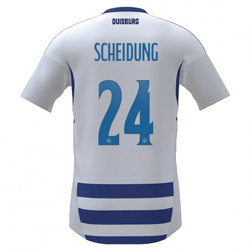 Danxen Herren Lilli Scheidung #24 Weiß Blau Heimtrikot Trikot 2025/26 T-Shirt Schweiz