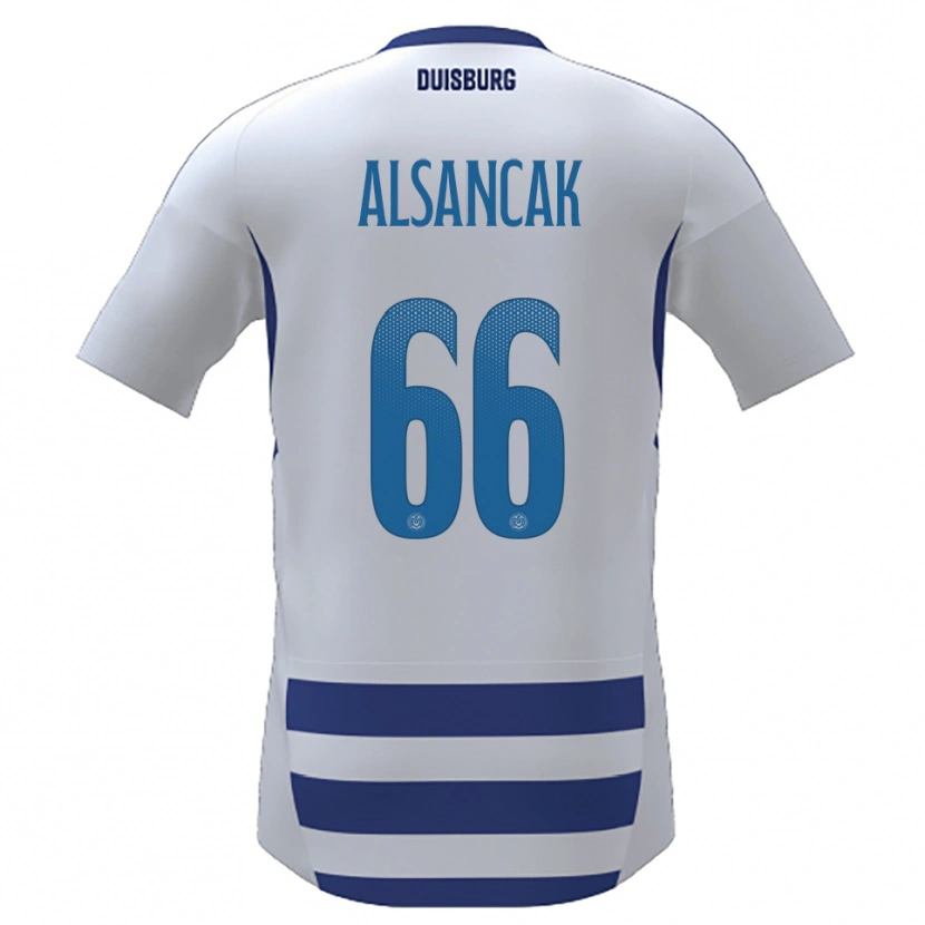 Danxen Herren Duygu Alsancak #66 Weiß Blau Heimtrikot Trikot 2025/26 T-Shirt Schweiz