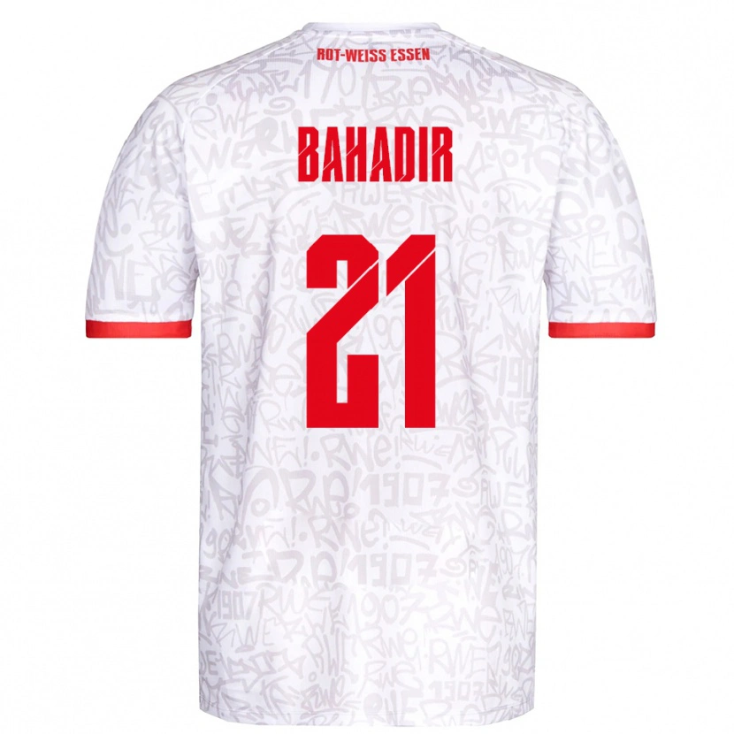 Danxen Herren Burak Bahadir #21 Weiß Rot Heimtrikot Trikot 2025/26 T-Shirt Schweiz