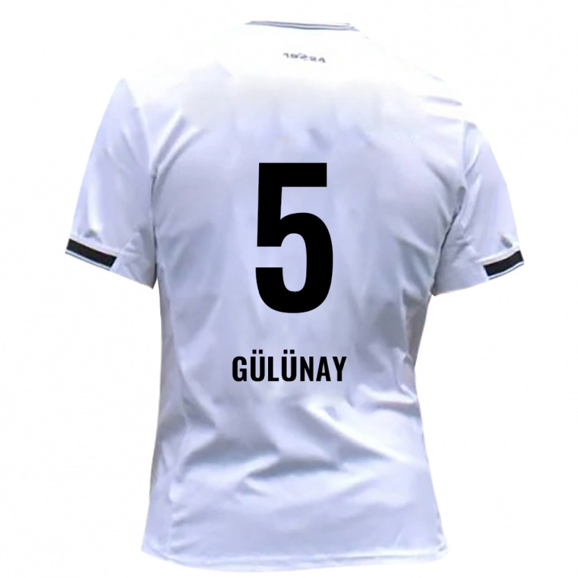 Danxen Herren Louis Gülünay #5 Weiß Rot Heimtrikot Trikot 2025/26 T-Shirt Schweiz