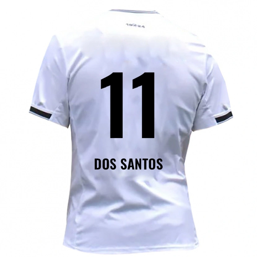 Danxen Herren Samuel Dos Santos #11 Weiß Rot Heimtrikot Trikot 2025/26 T-Shirt Schweiz
