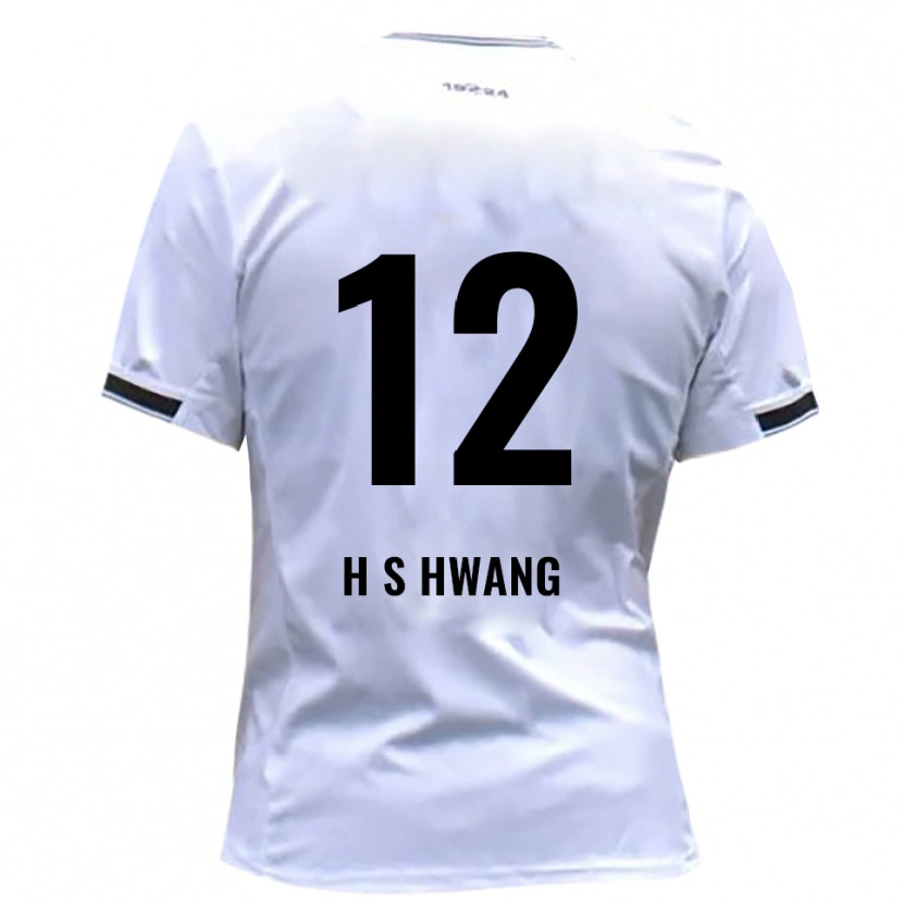 Danxen Herren Seung-Ho Hwang #12 Weiß Rot Heimtrikot Trikot 2025/26 T-Shirt Schweiz