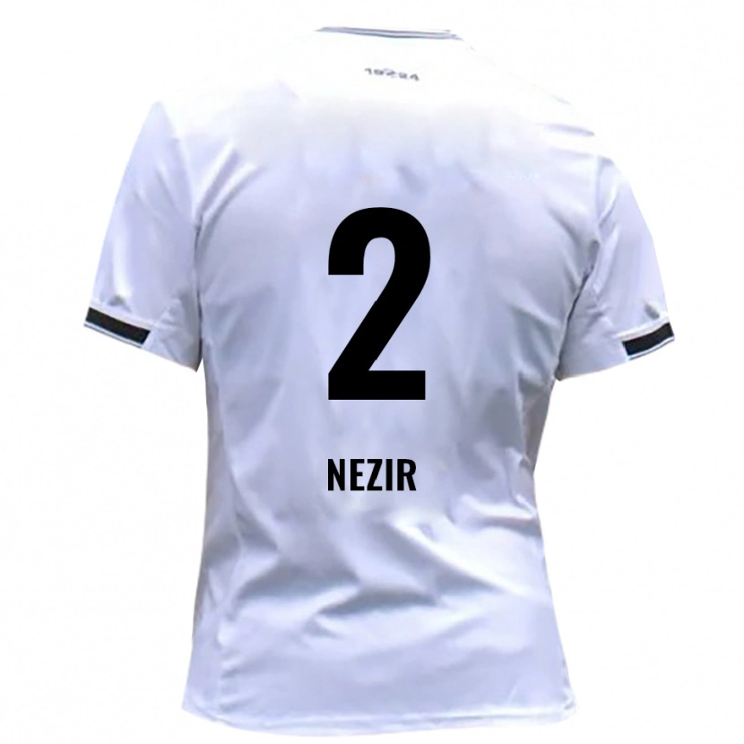 Danxen Herren Adrian Nezir #2 Weiß Rot Heimtrikot Trikot 2025/26 T-Shirt Schweiz