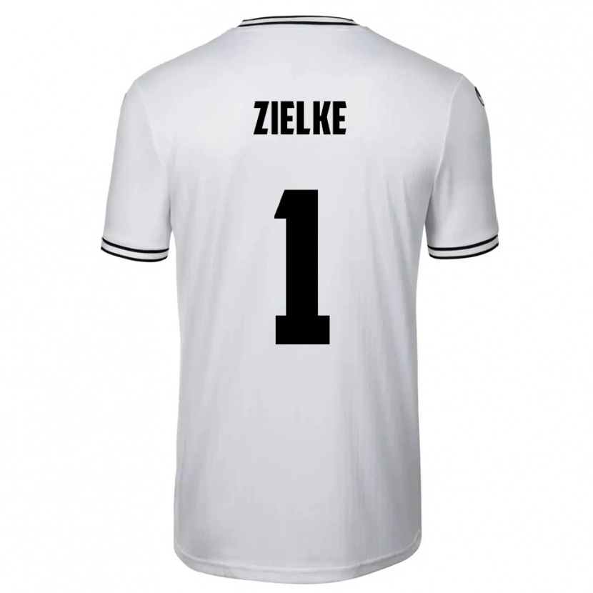 Danxen Herren Paul Zielke #1 Weiß Schwarz Heimtrikot Trikot 2025/26 T-Shirt Schweiz