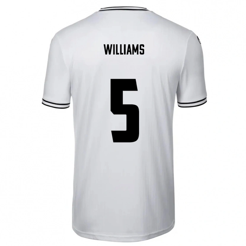 Danxen Herren Daniel Williams #5 Weiß Schwarz Heimtrikot Trikot 2025/26 T-Shirt Schweiz