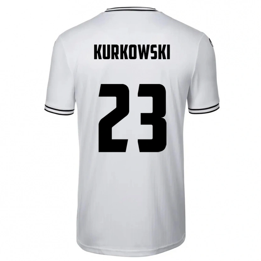 Danxen Herren Hannes Kurkowski #23 Weiß Schwarz Heimtrikot Trikot 2025/26 T-Shirt Schweiz