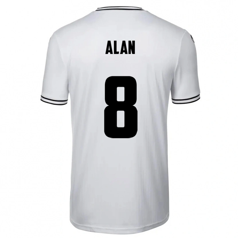 Danxen Herren Ali Alan #8 Weiß Schwarz Heimtrikot Trikot 2025/26 T-Shirt Schweiz
