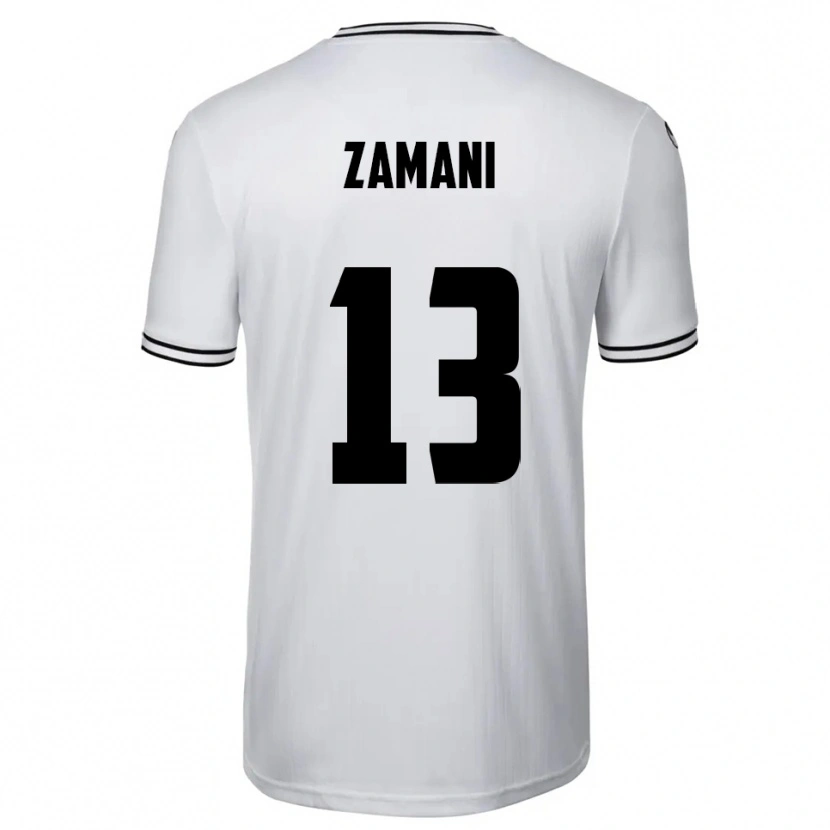 Danxen Herren Erfan Zamani #13 Weiß Schwarz Heimtrikot Trikot 2025/26 T-Shirt Schweiz