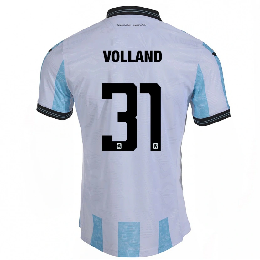 Danxen Herren Kevin Volland #31 Weiß Himmelblau Heimtrikot Trikot 2025/26 T-Shirt Schweiz