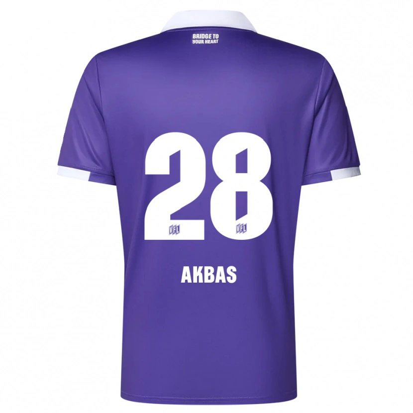 Danxen Herren Can Akbas #28 Lila Weiß Heimtrikot Trikot 2025/26 T-Shirt Schweiz