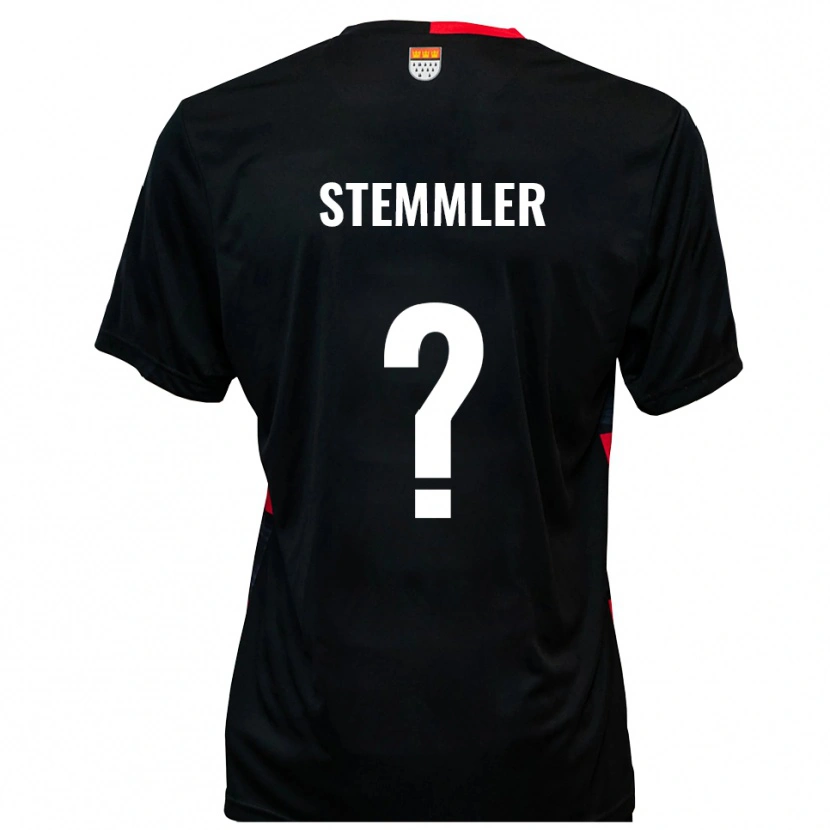 Danxen Herren Sophie Stemmler #0 Schwarz Rot Heimtrikot Trikot 2025/26 T-Shirt Schweiz