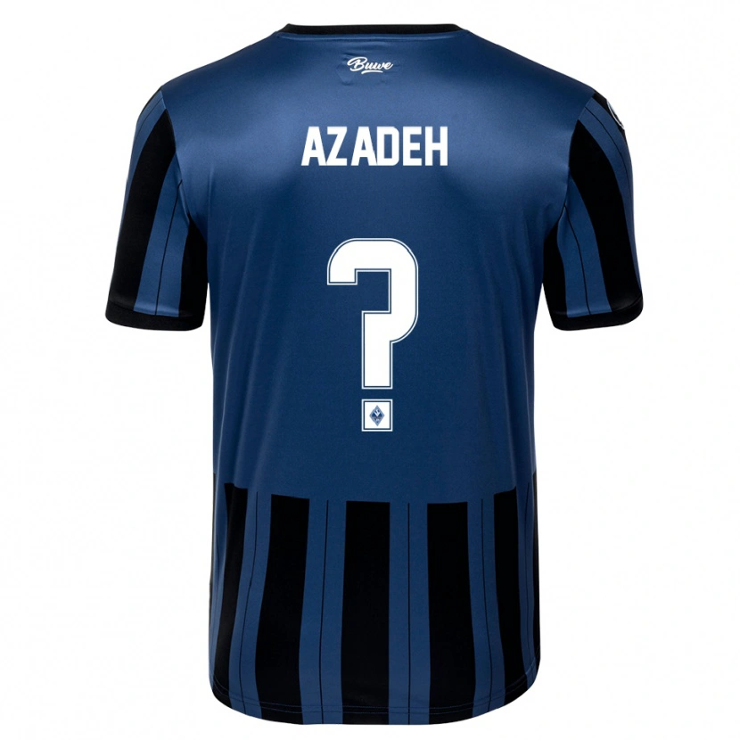 Danxen Herren Nils Azadeh #0 Blau Grau Schwarz Heimtrikot Trikot 2025/26 T-Shirt Schweiz