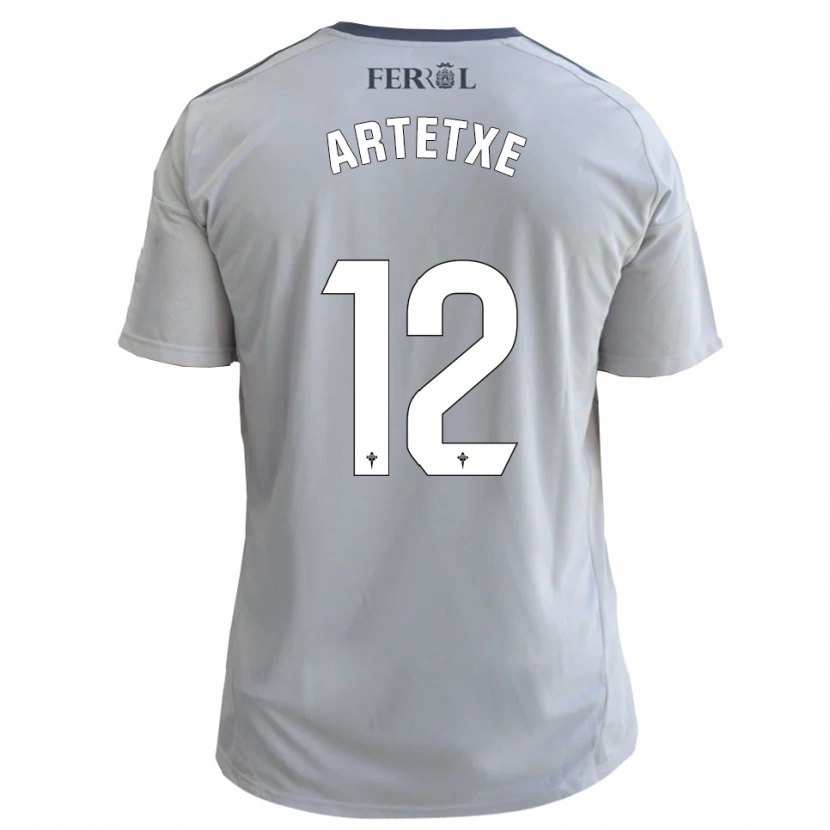 Danxen Herren Markel Artetxe #12 Grau Silber Auswärtstrikot Trikot 2025/26 T-Shirt Schweiz