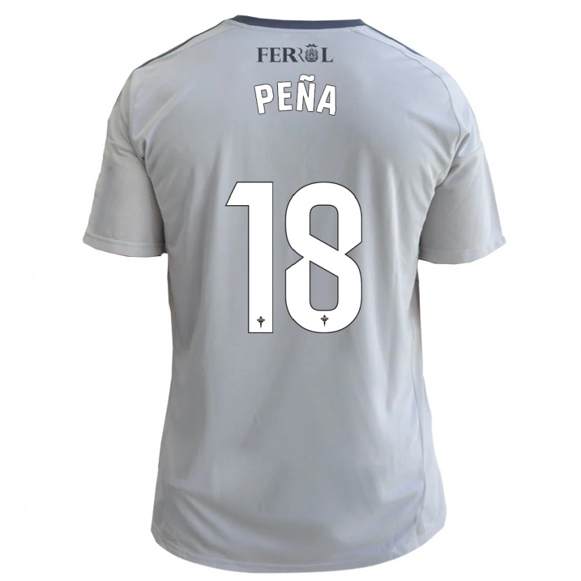 Danxen Herren Álvaro Peña #18 Grau Silber Auswärtstrikot Trikot 2025/26 T-Shirt Schweiz