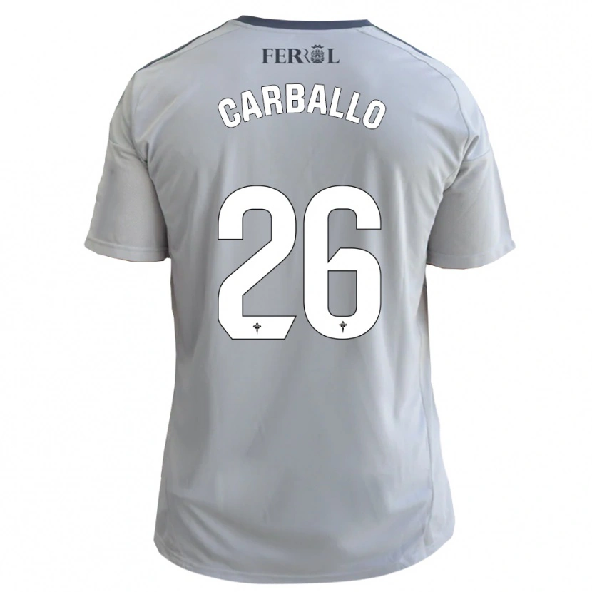 Danxen Herren David Carballo #26 Grau Silber Auswärtstrikot Trikot 2025/26 T-Shirt Schweiz