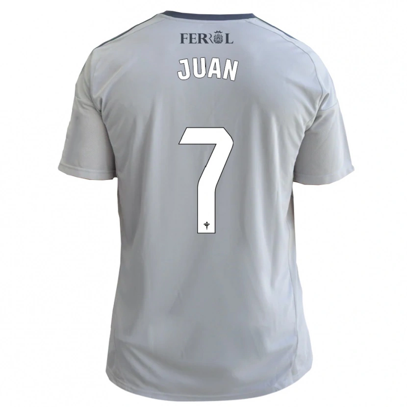 Danxen Herren Álvaro Juan #7 Grau Silber Auswärtstrikot Trikot 2025/26 T-Shirt Schweiz
