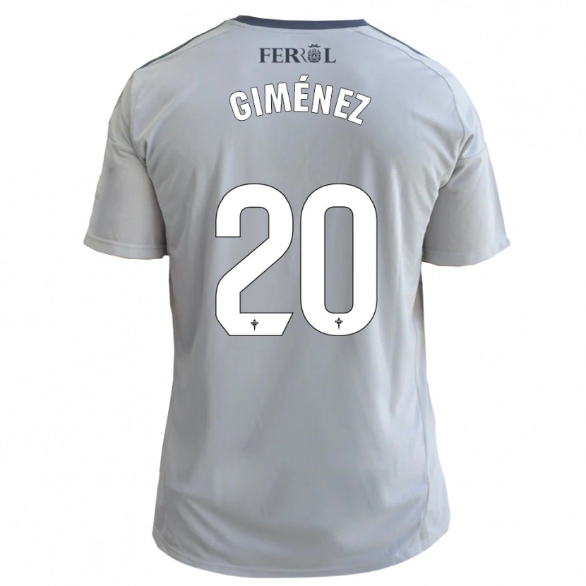 Danxen Herren Álvaro Giménez #20 Grau Silber Auswärtstrikot Trikot 2025/26 T-Shirt Schweiz