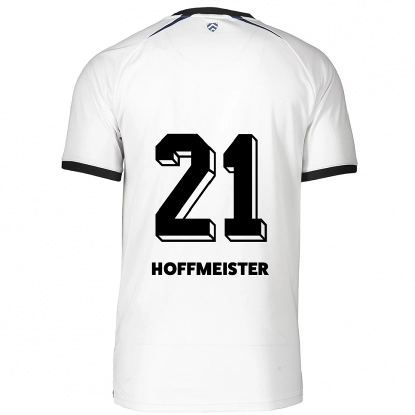 Danxen Herren Milan Hoffmeister #21 Weiß Schwarz Auswärtstrikot Trikot 2025/26 T-Shirt Schweiz