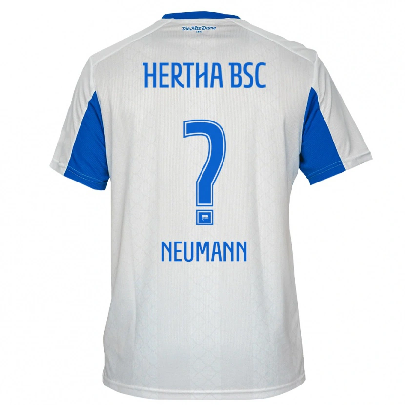 Danxen Herren Dian Neumann #0 Weiß Blau Auswärtstrikot Trikot 2025/26 T-Shirt Schweiz