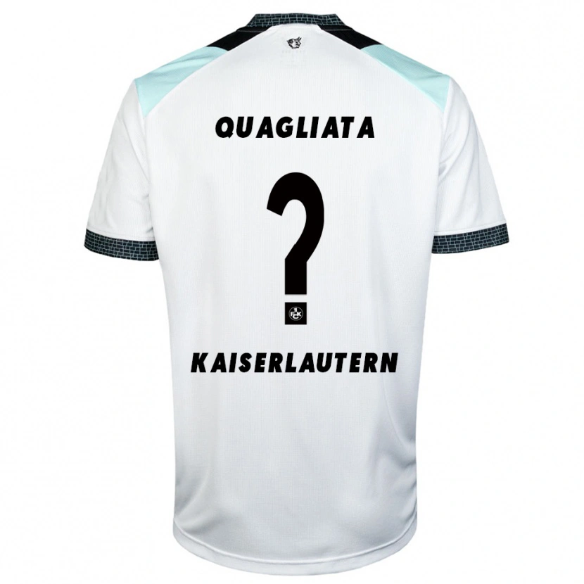 Danxen Herren Daniele Quagliata #0 Weiß Schwarz Auswärtstrikot Trikot 2025/26 T-Shirt Schweiz