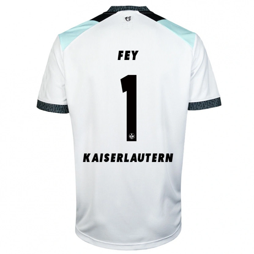 Danxen Herren Tyler Fey #1 Weiß Schwarz Auswärtstrikot Trikot 2025/26 T-Shirt Schweiz