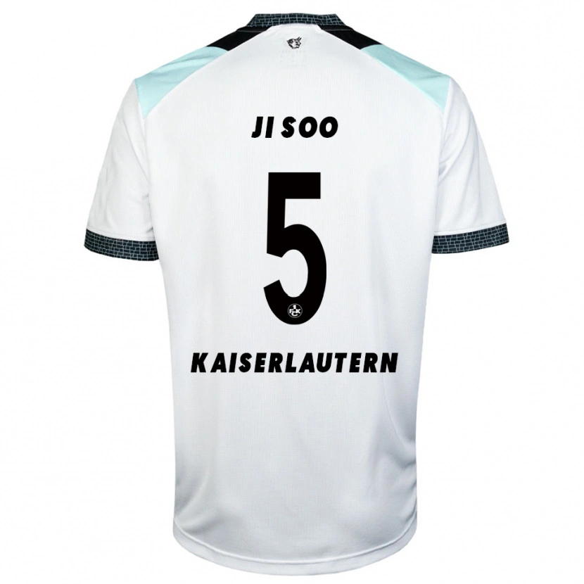 Danxen Herren Ji-Soo Kim #5 Weiß Schwarz Auswärtstrikot Trikot 2025/26 T-Shirt Schweiz