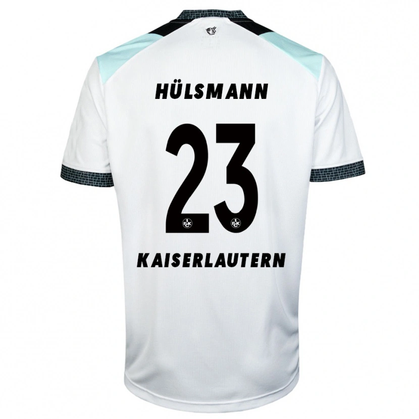 Danxen Herren Randy Hülsmann #23 Weiß Schwarz Auswärtstrikot Trikot 2025/26 T-Shirt Schweiz